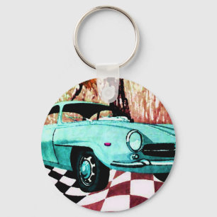 Wild Car - Alfa CricketDiane Art & Design Keychain