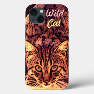 WILD CAT KITTEN iPhone 13 CASE