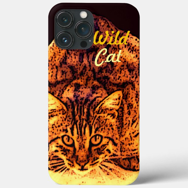 WILD CAT KITTEN Case-Mate iPhone CASE (Back)