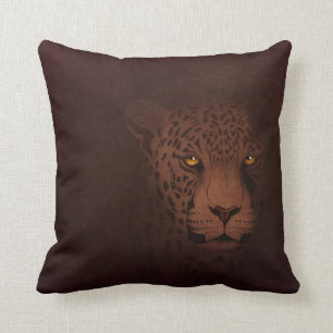 Wild Cat Throw Pillow