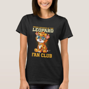 Wild Cat Zookeeper Leopard Animal Lover Wildlife S T-Shirt