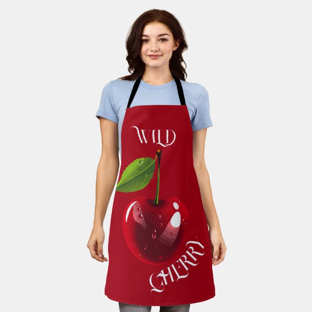 Wild Cherry  Apron (Worn)