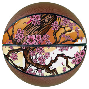 Wild Cherry Blossom Basketball
