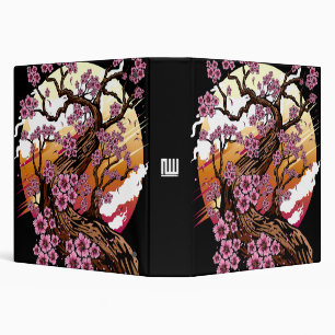 Wild Cherry Blossom Binder