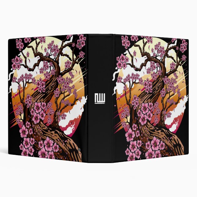 Wild Cherry Blossom Binder (Background)