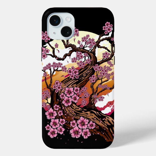 Wild Cherry Blossom Case-Mate iPhone Case (Back)