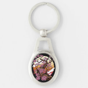 Wild Cherry Blossom Keychain
