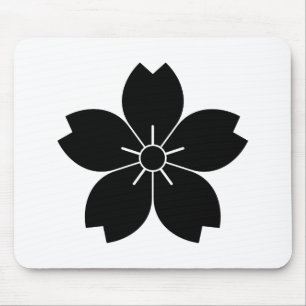 Wild cherry blossom mouse pad