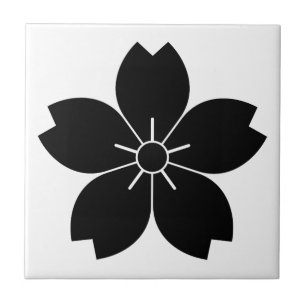 Wild cherry blossom tile