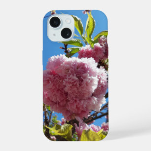 Wild Cherry pink Blossom Tree iPhone 15 Case