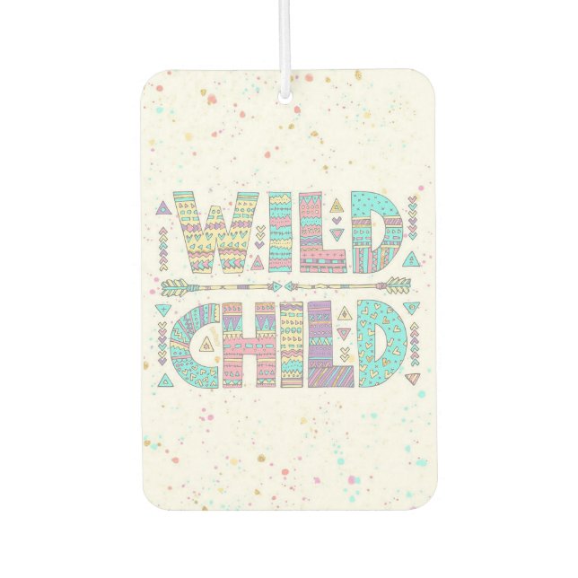 Wild Child Air Freshener (Front)