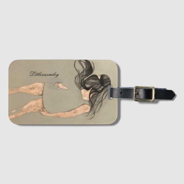 Wild Child Luggage Tag (Front Horizontal)