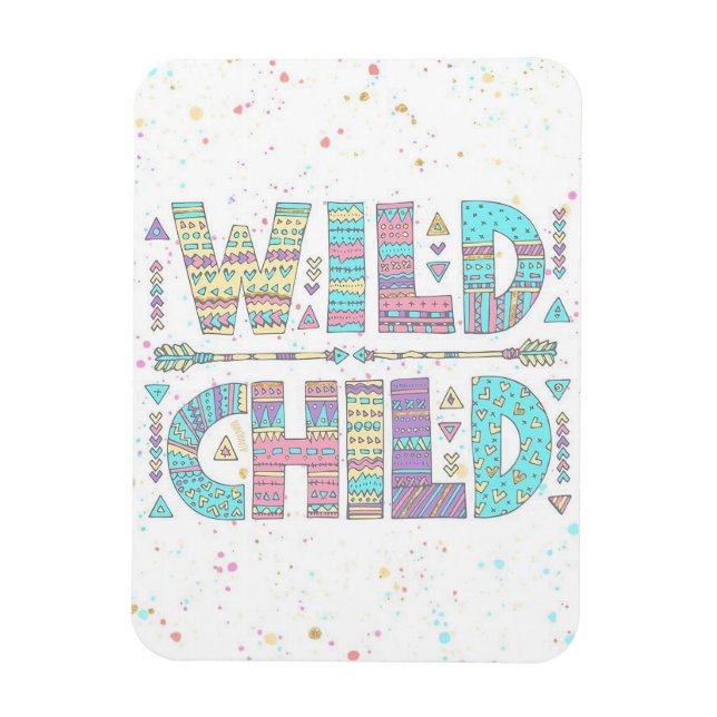 Wild Child Magnet (Vertical)