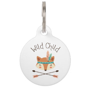 Wild Child Pet Tag