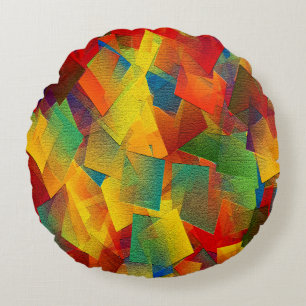 Wild Child's Play...... Round Pillow