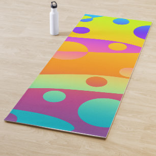 Wild Colourful Gradient Yoga Mat