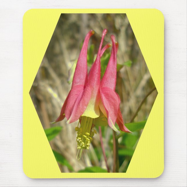 Wild Columbine Mousepad (Front)