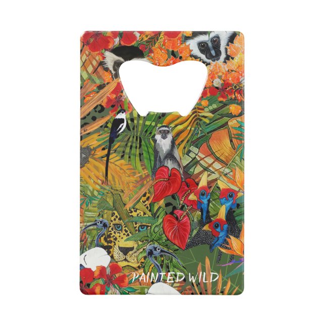 Wild Creation Bottle Opener Credit Card Bottle Opener (Front)