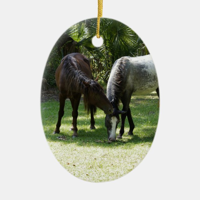 Wild Cumberland Ceramic Ornament (Front)