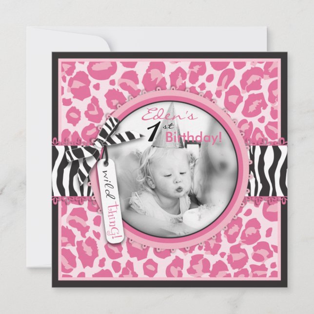 Wild Cupcake CP Invitation Carré 2 (Devant)