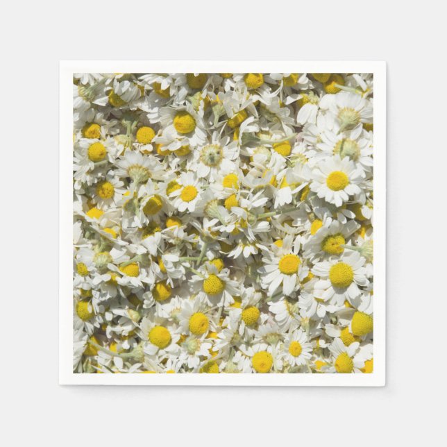 Wild daisies pattern napkin (Front)