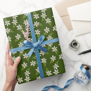 Wild Daisy Charm Wrapping Paper