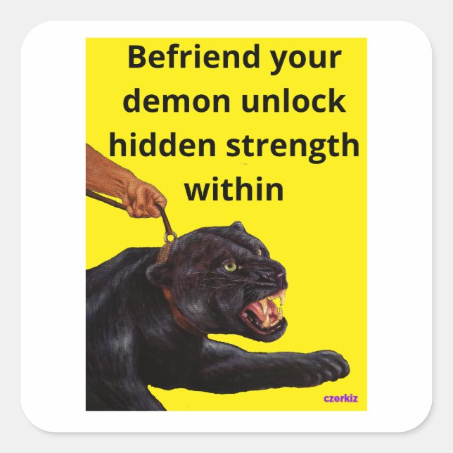 Wild Demon sticker (Front)