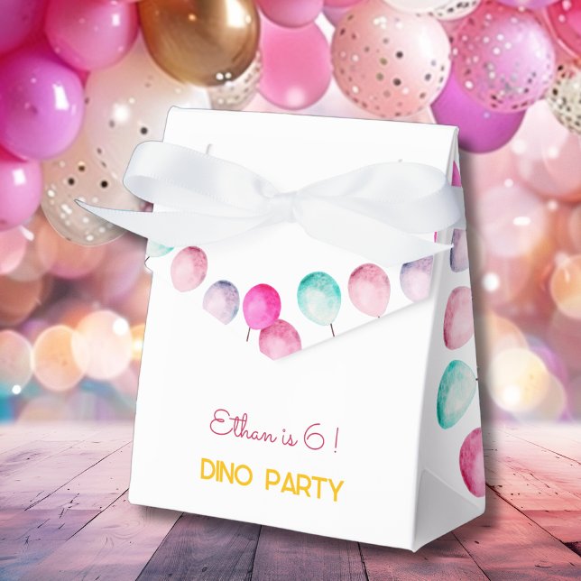 wild Dino party kids birthday  Favor Box (Creator Uploaded)