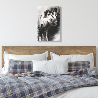 Wild Dog Canvas Print