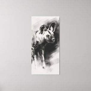 Wild Dog Canvas Print