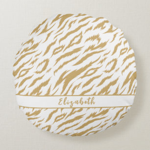 Wild Dragon Skin Round Pillow