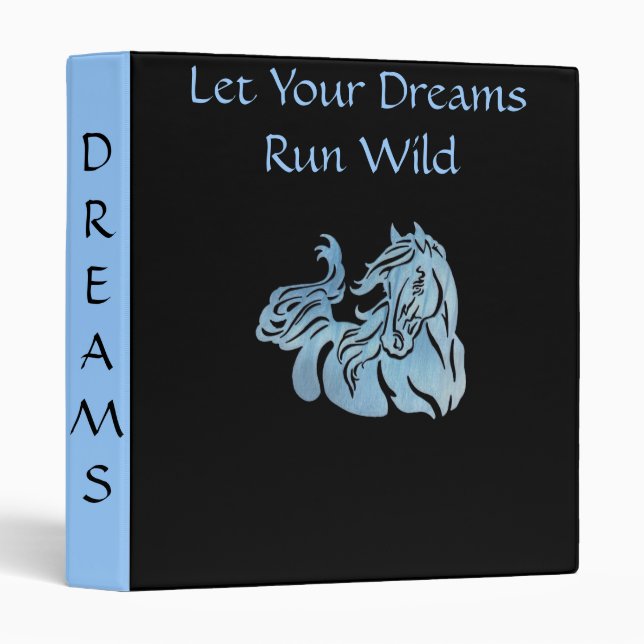 Wild Dreams! - Designer Keepsake Binder (Front/Spine)