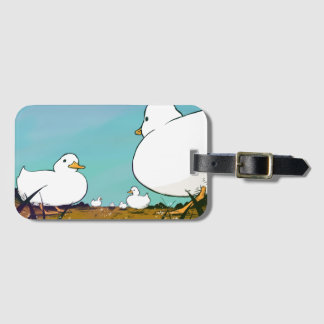 wild duck luggage tag