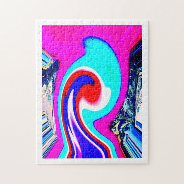 Wild Earth elements art Jigsaw Puzzle (Vertical)