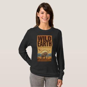 Wild Earth Elephant Conservation Long Sleeve Shirt