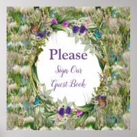 Wild Eco-friendly Grasses & Spring flowers