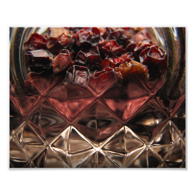 Wild Elderberry Tea Photo Print (Front)