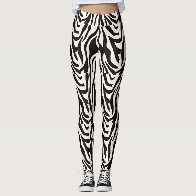 "Wild Elegance Leggings" Leggings (Front)