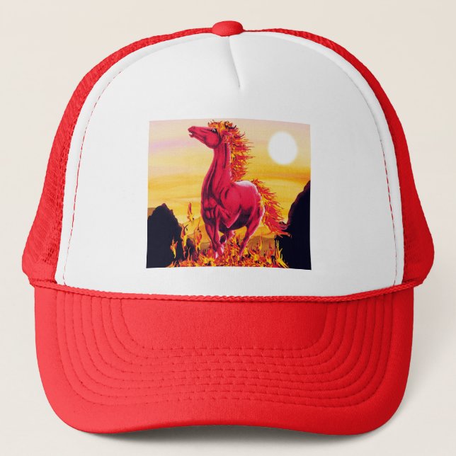 Wild Fire Horse Hat (Front)
