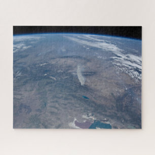 Wild Fires In The Western And Southwestern Us. Jigsaw Puzzle