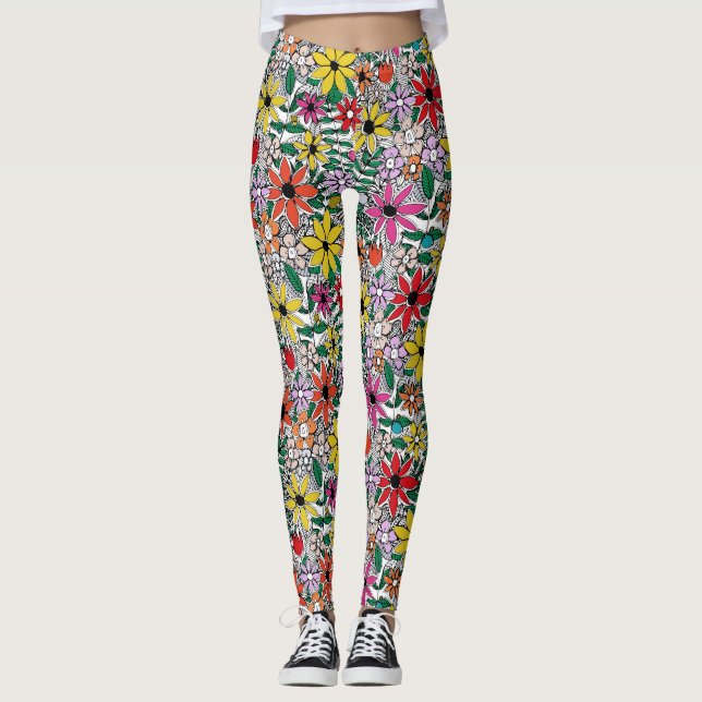wild fleur leggings (Front)