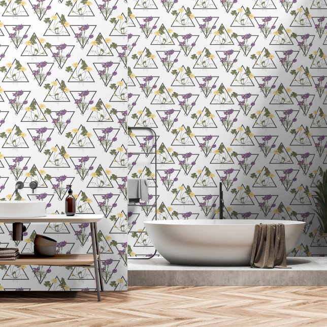 Wild Flora Wallpaper (Bathroom)