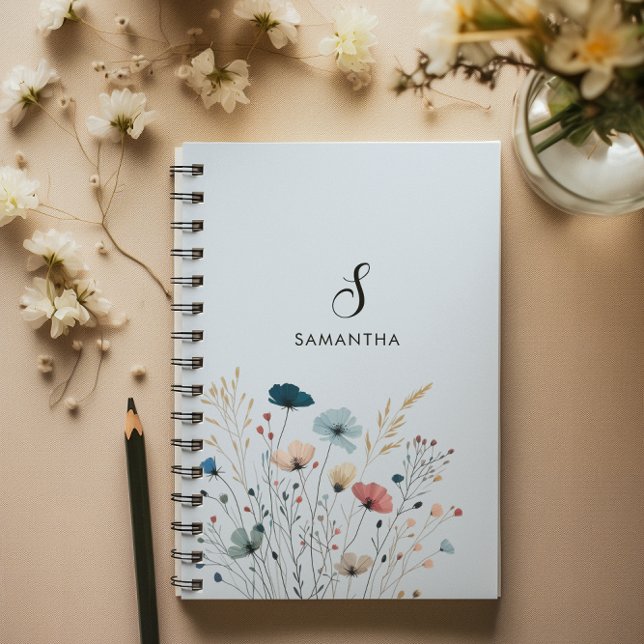 Wild Floral Spiral Notebook (Creator Uploaded)