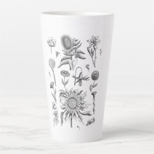Wild Flower - Beautiful Flower - Plants Latte Mug