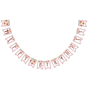 Wild Flower Bunting Flags