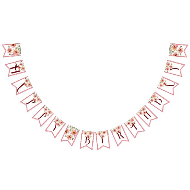 Wild Flower Bunting Flags (All)