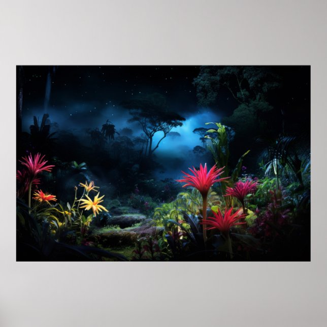 Wild Flower Calm Nature Tranquil Peace Poster (Front)