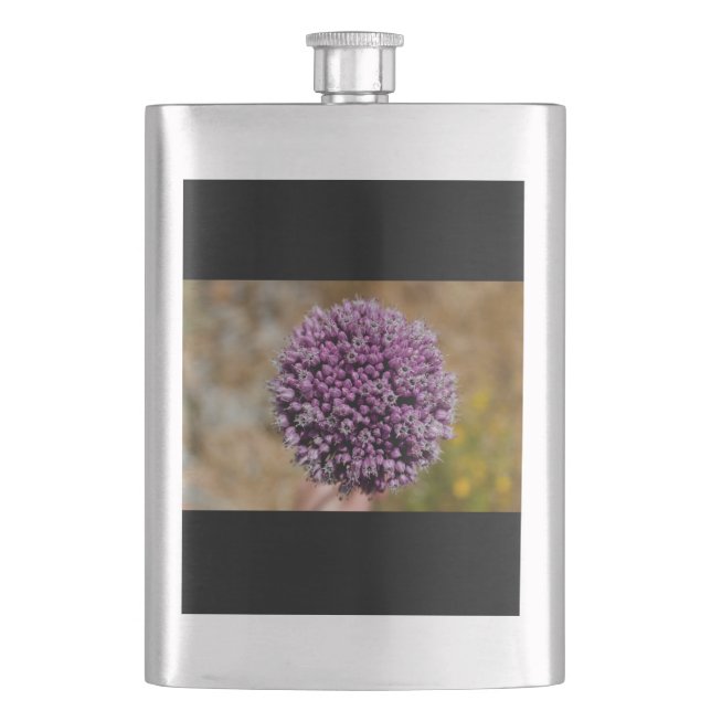 Wild Flower Hip Flask (Front)