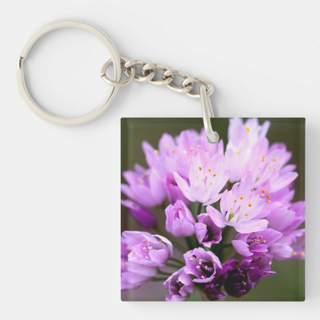 Wild Flower Keychain (Front)