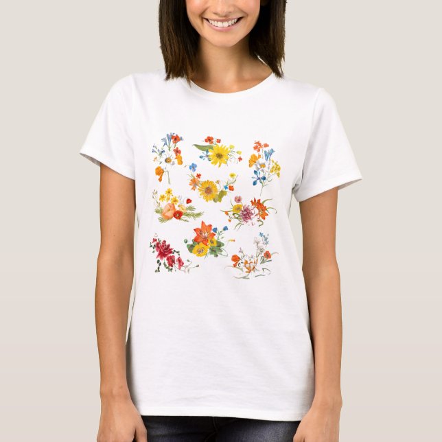 wild flower t-shirt (Front)